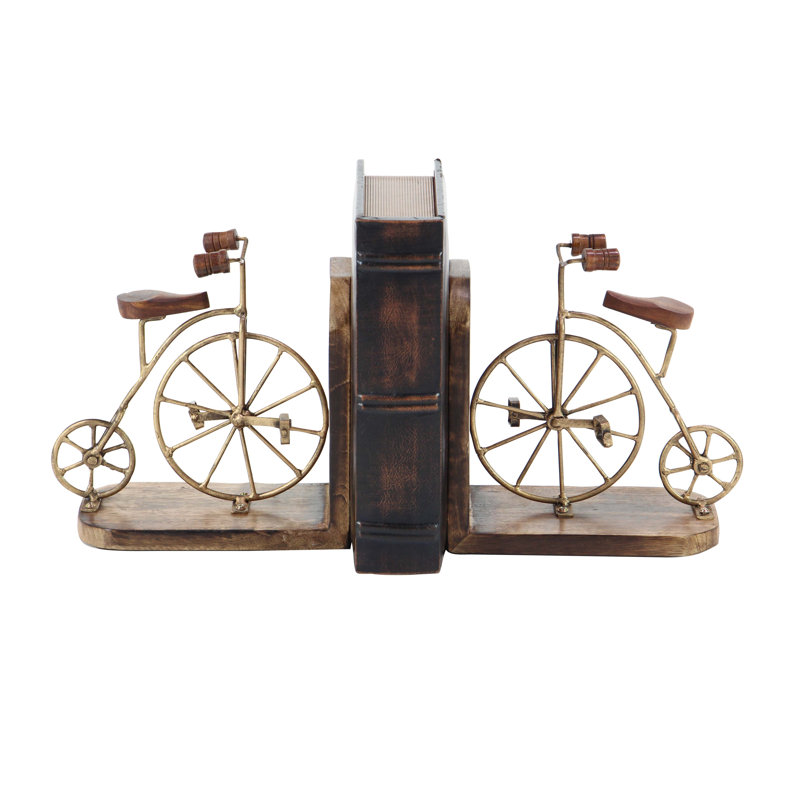 Bicycle Bookends & Reviews Joss & Main